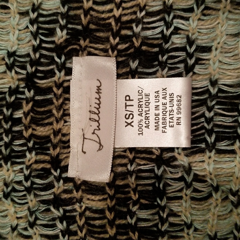 Tribal Print Blanket Cardigan - Picture 4 of 4