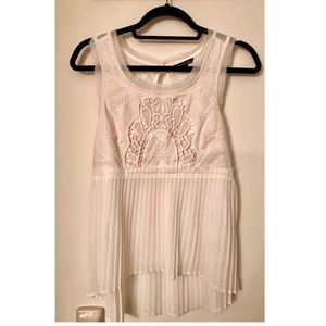 American Eagle Cream Blouse