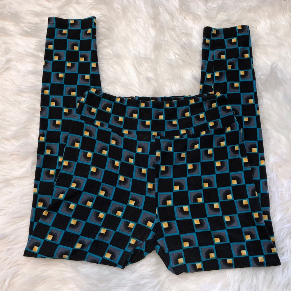 LuLaRoe Geometric Leggings OS