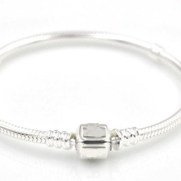 Unbranded Jewelry - 3mm 19 cm Silver Plated Bracelet Snake Chain Unbranded Jewelry - 3mm 19 cm Silver Plated Bracelet Snake Chain