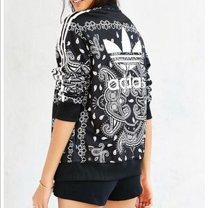 Adidas originals paisley track jacket
