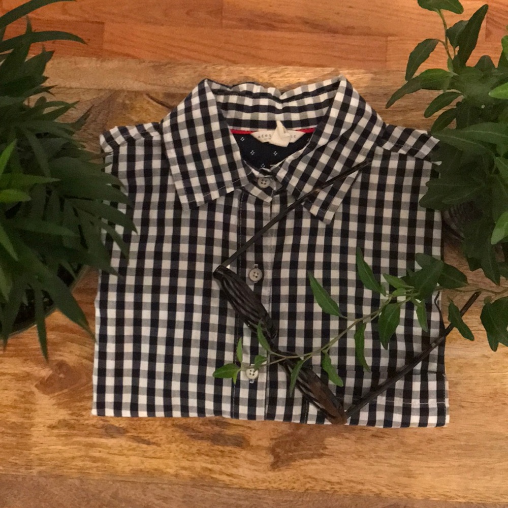 Checkered Button Down