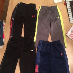 Kids UA pants.