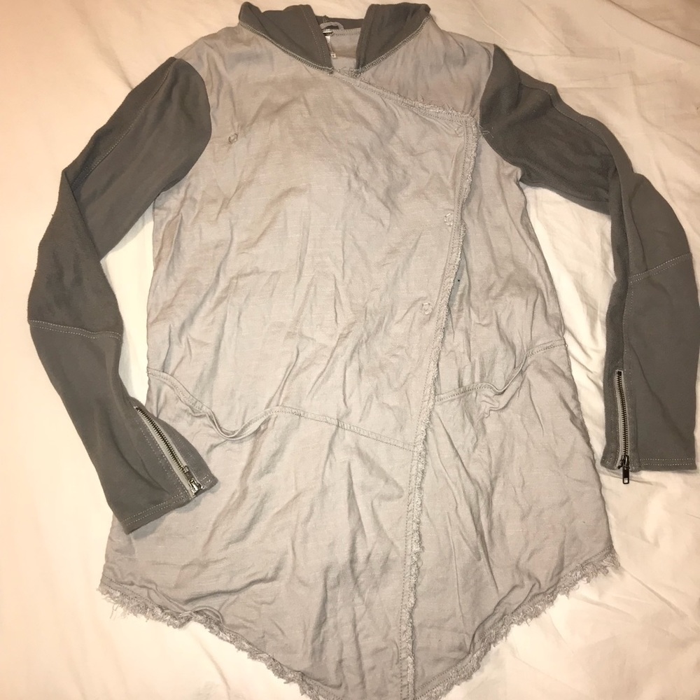 Women’s Free People Drippy Linen Jacket