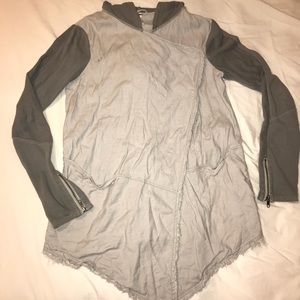 Women’s Free People Drippy Linen Jacket