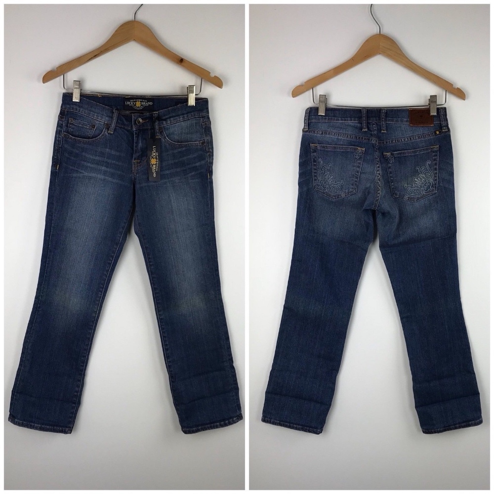 Lucky Brand Womens Sweet N' Crop Jeans Size 24/ 00