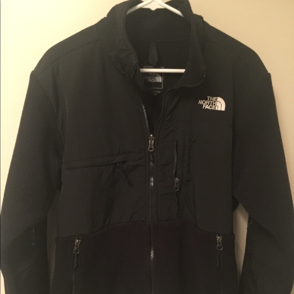 North Face Denali Black Fleece Jacket Sz M