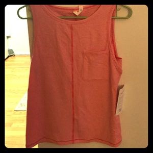 Lucy Tank Top in pink stripe