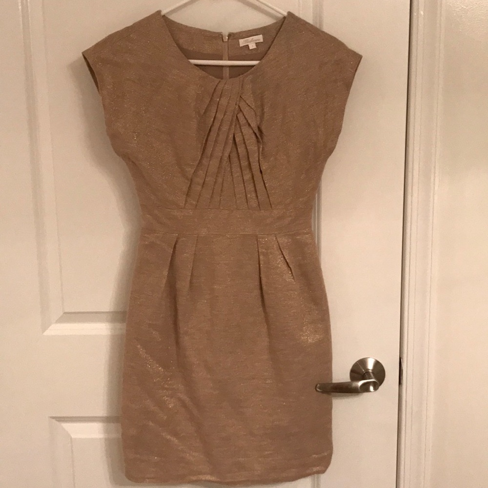 Shoshanna metallic dress