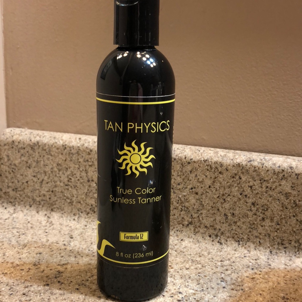 Tan physics sunless tanning lotion