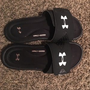Under Armour foam slides