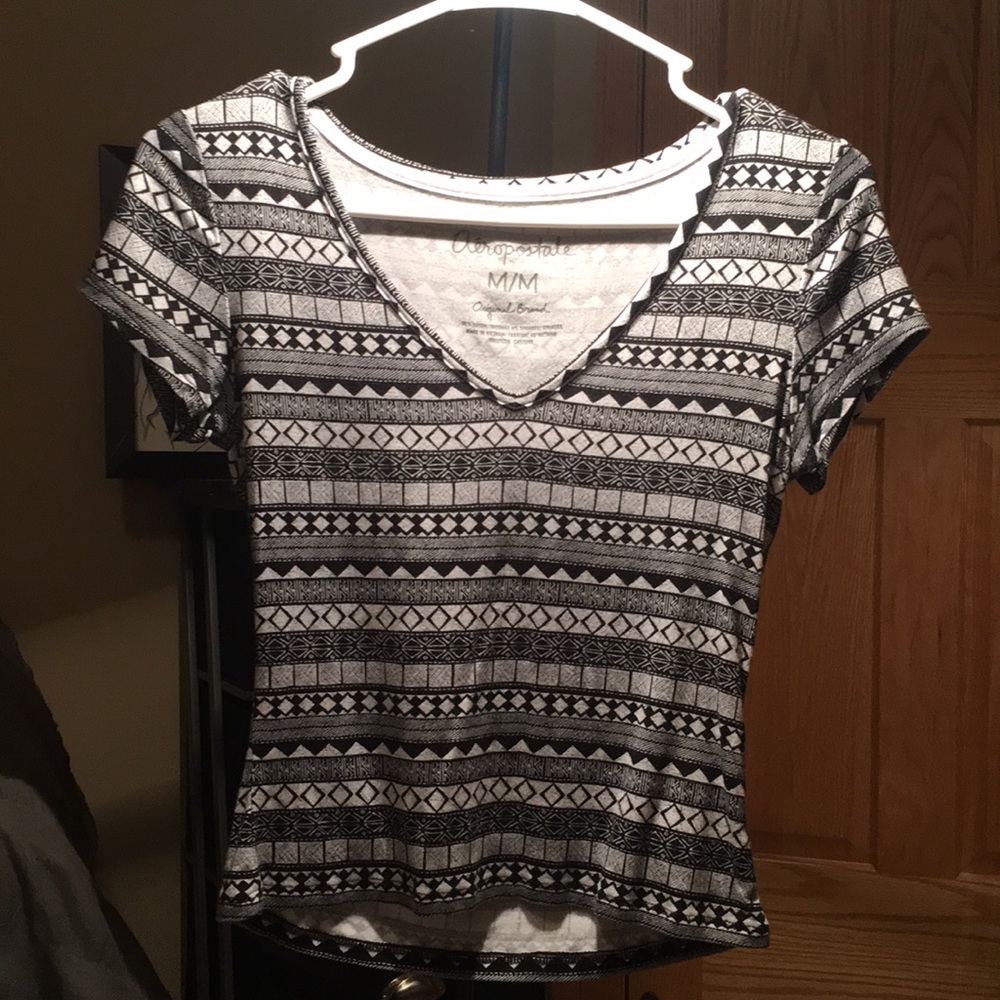 Aztec crop top