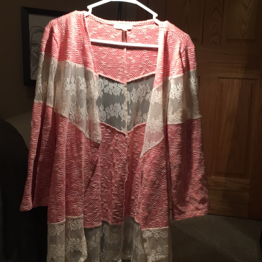 3/4 length sleeve kimono
