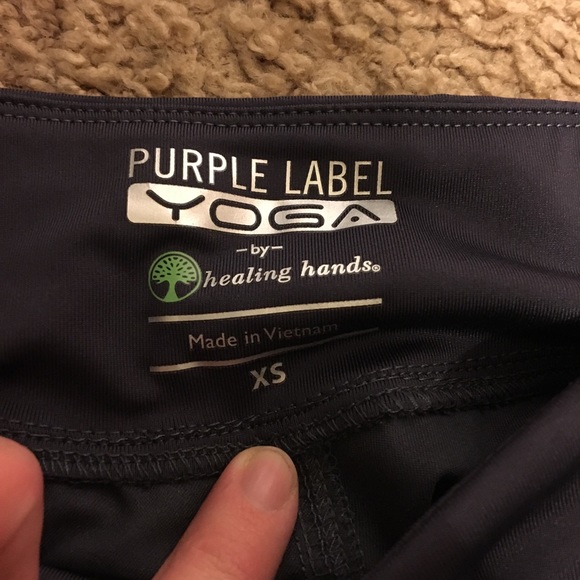 healing hands Pants - Purple label Healing Hands yoga gray scrubs pants