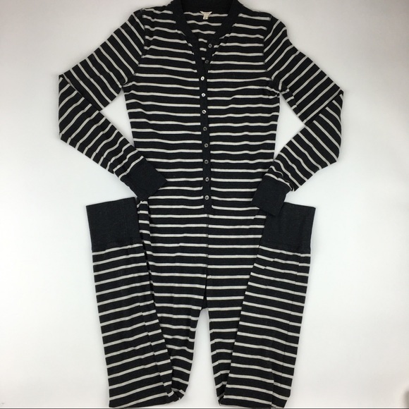 black and white striped onesie