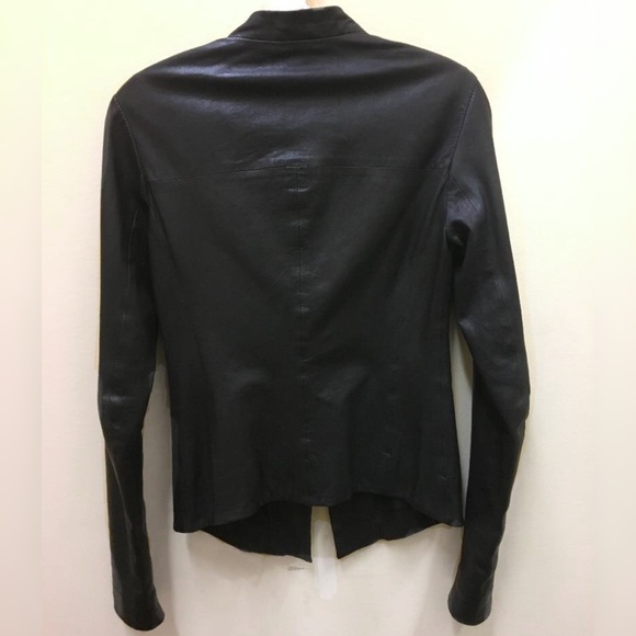 All Saints Arlo Leather Jacket - Picture 5 of 5