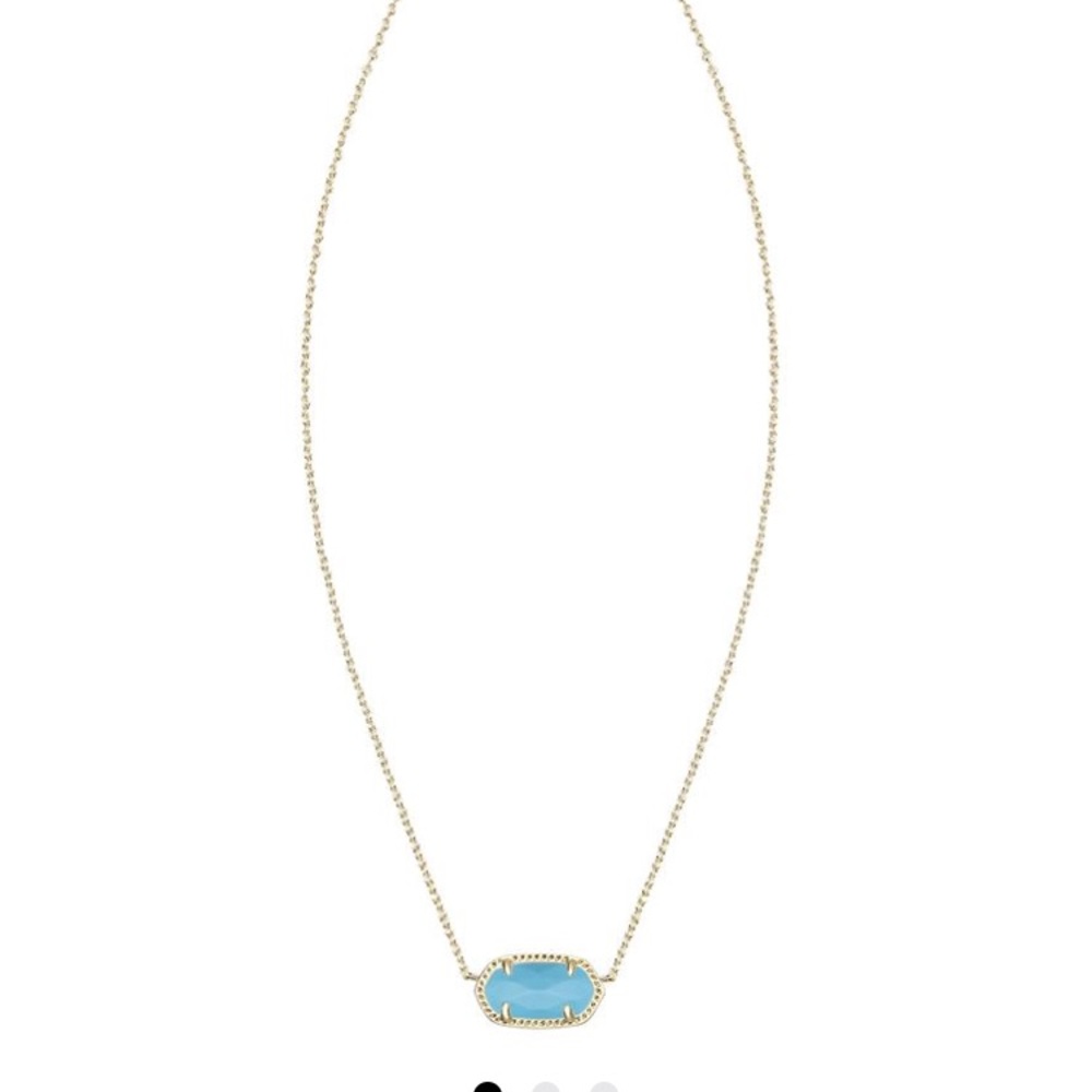 Kendra Scott Elisa Pendant in Turquoise