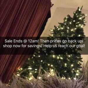 Sale ends at 12am!