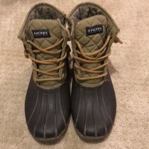 Sperry Saltwater Quilted Duck Boots