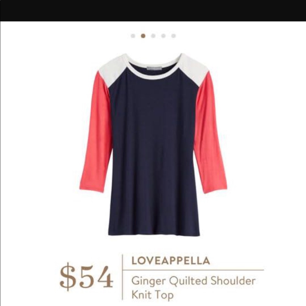 3/4 sleeve knit top (Stitch fix)
