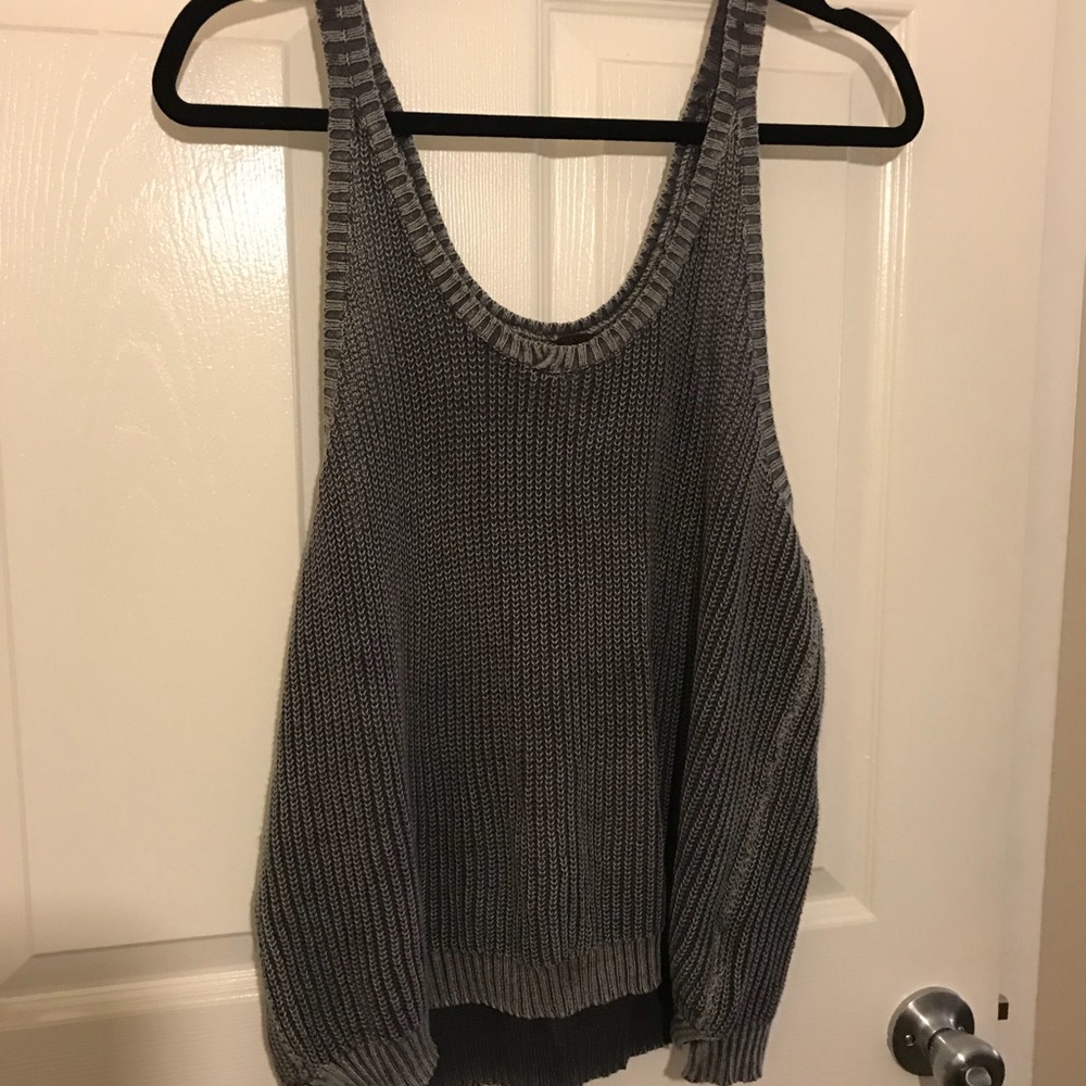 Free people knit layering tank