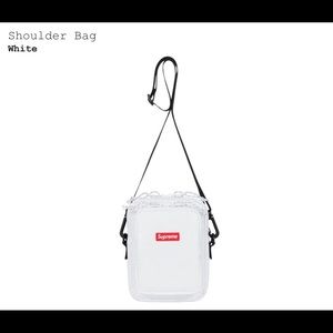 Supreme shoulder bag, white