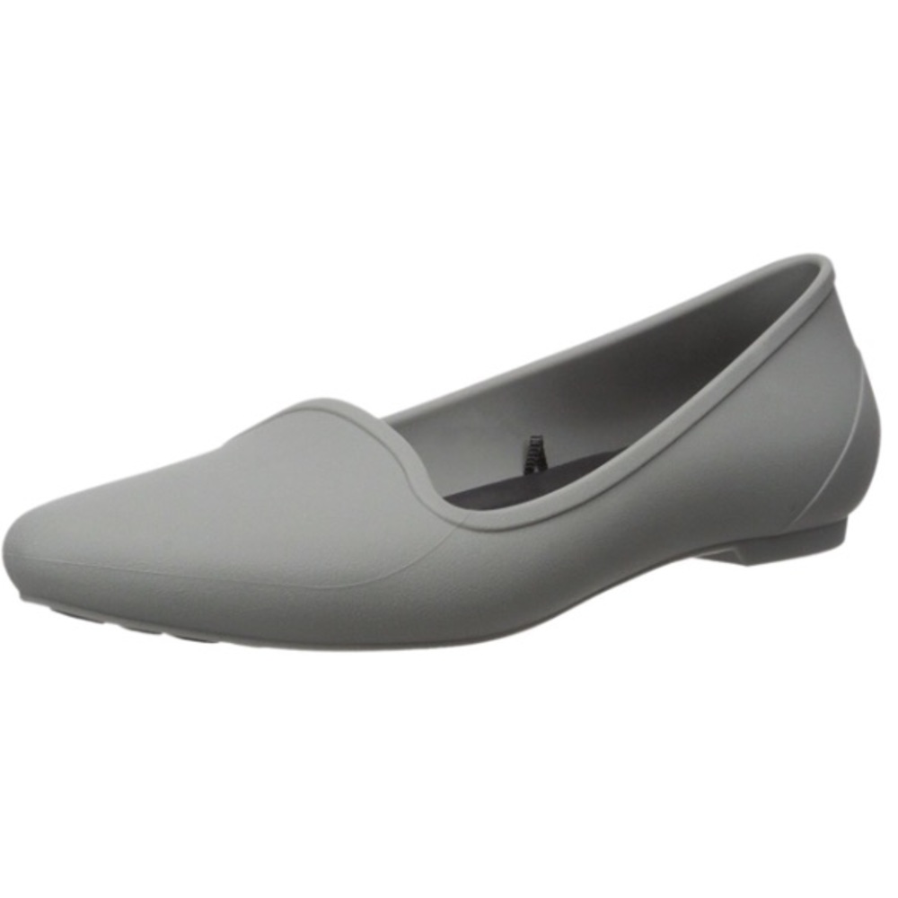 Crocs Eve Flat in Slate Gray