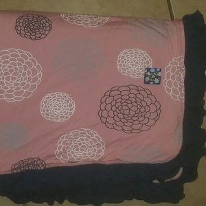 Lotus bloom kickee pants toddler blanket