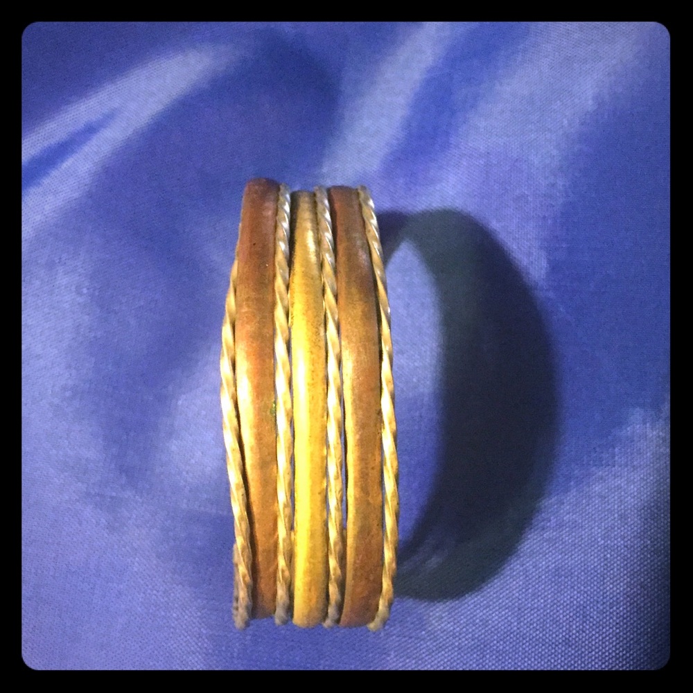 Brass bracelet