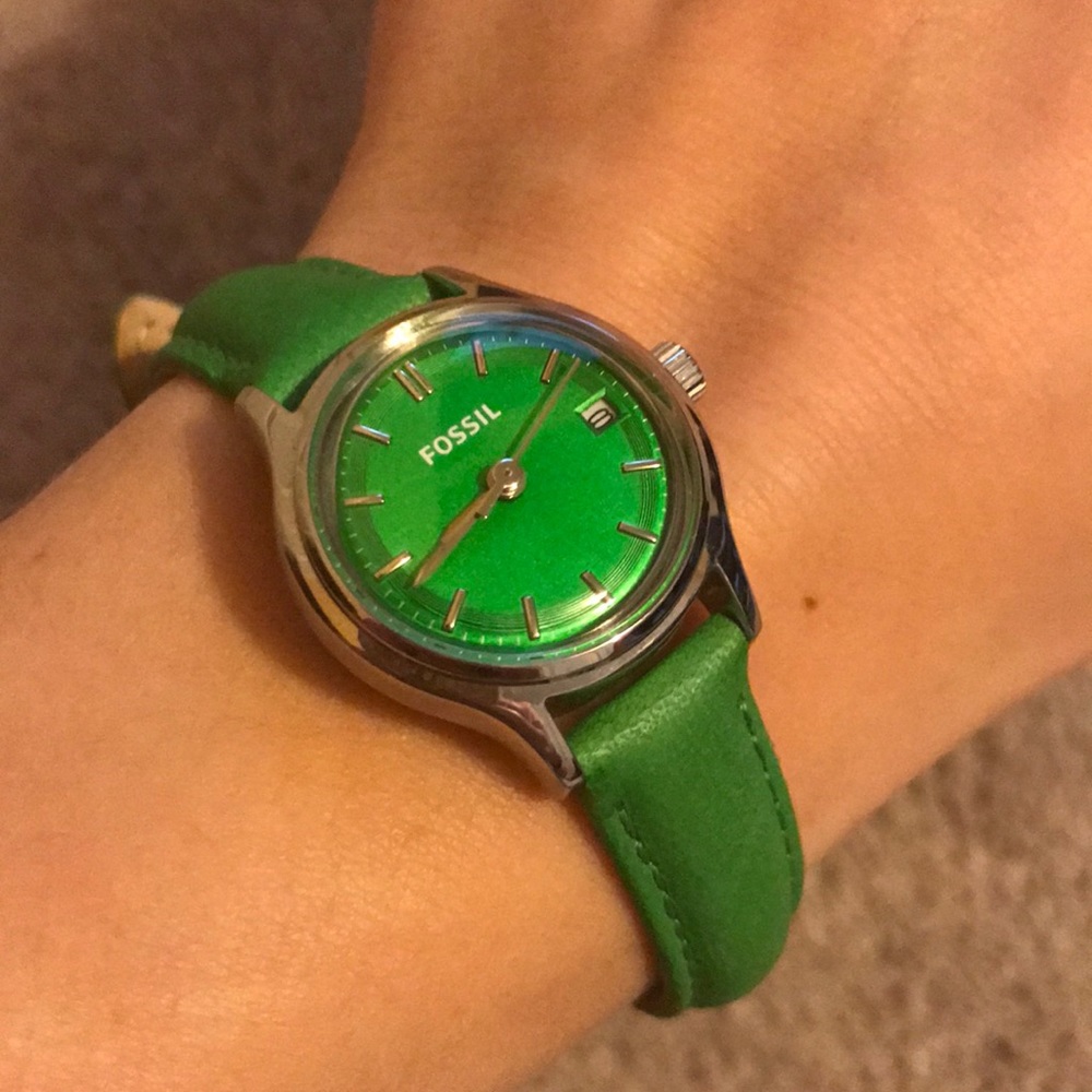 Fossil Green Women's Watch