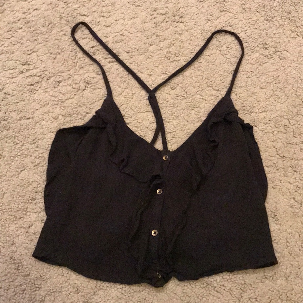 UO Flouncy  Crop Top Sm