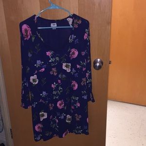 Long, flowy tunic top from Old Navy.