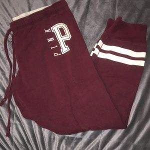VS PINK Cropped Sweatpants