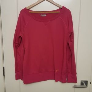 Pink Under Armour Pullover Sweater