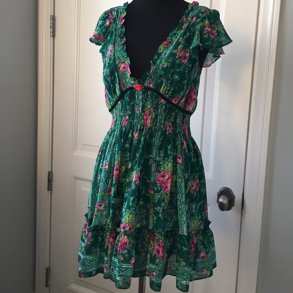 flirty little betsy johnson dress