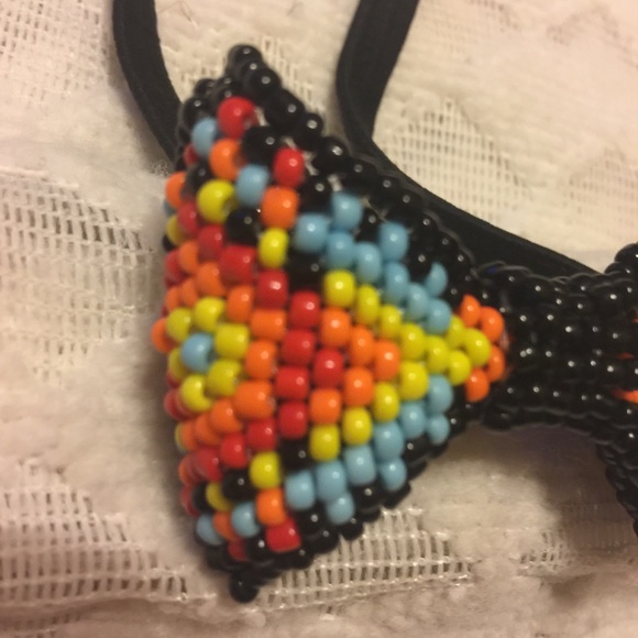 Lovely Handmade Beaded Hair band/Bow - Picture 4 of 8