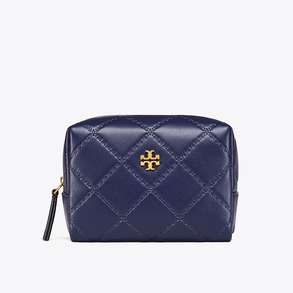 New Tory Burch GEORGIA SMALL MAKEUP BAG - Picture 1 of 3