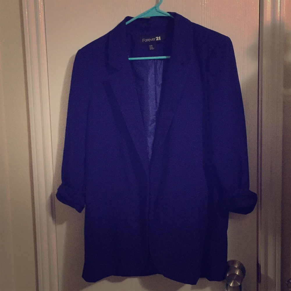 Forever 21 blue blazer