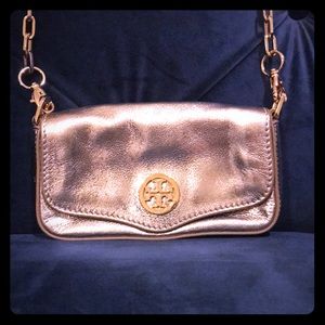 Authentic Tory Burch Gold purse!