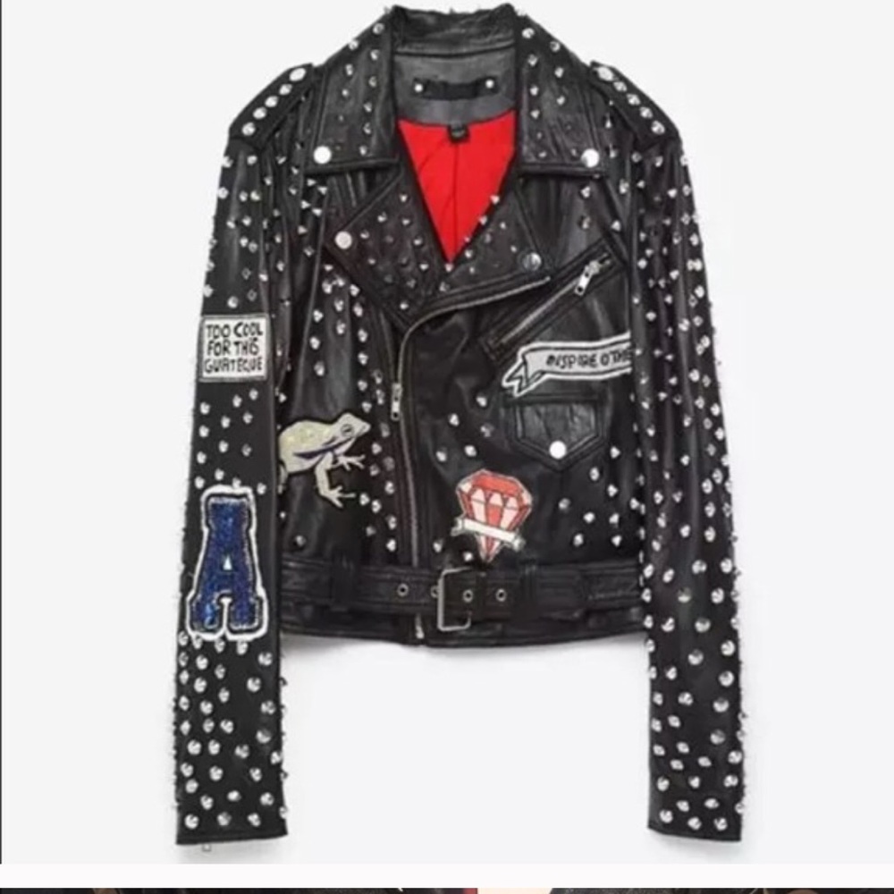 Sold out Zara spiked jacket - Picture 2 of 5