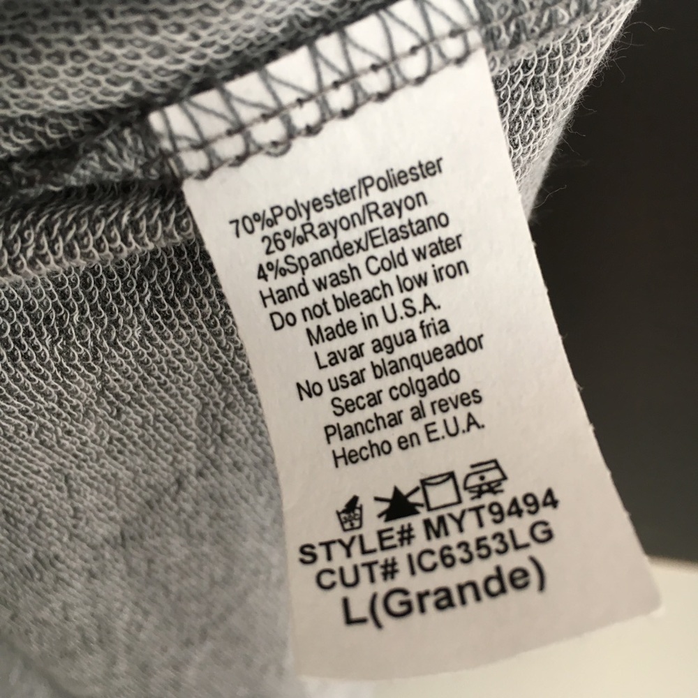 NWOT  Baby Terry Cowl Turtleneck Medium - Picture 8 of 8