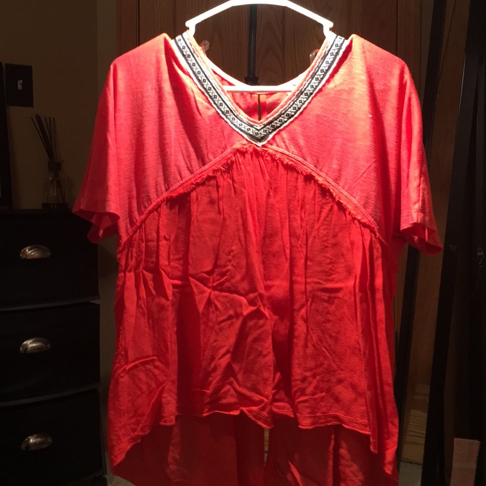 Adorable orange high low top