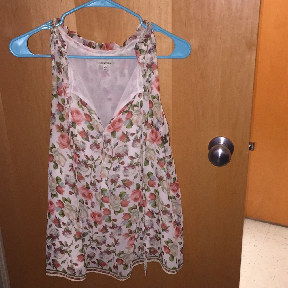 Floral tank top