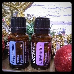 NWT sealed dōTERRA lavender & peppermint