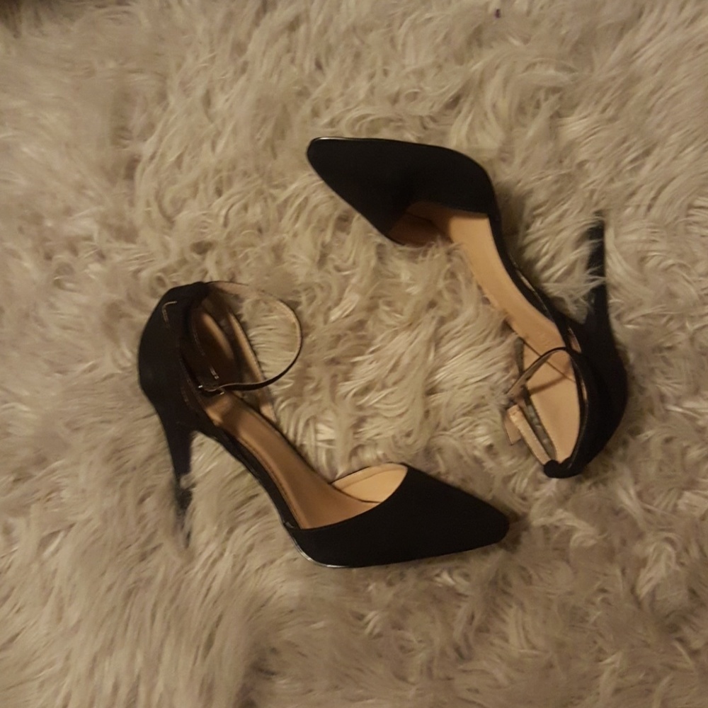 Ankle strap high heels