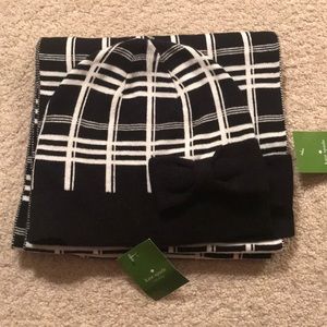 Kate Spade beanie & scarf