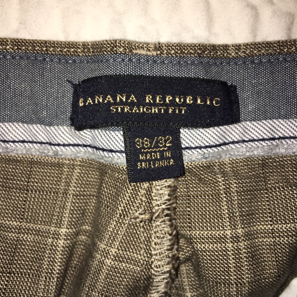 Banana Republic dress pants plaid
