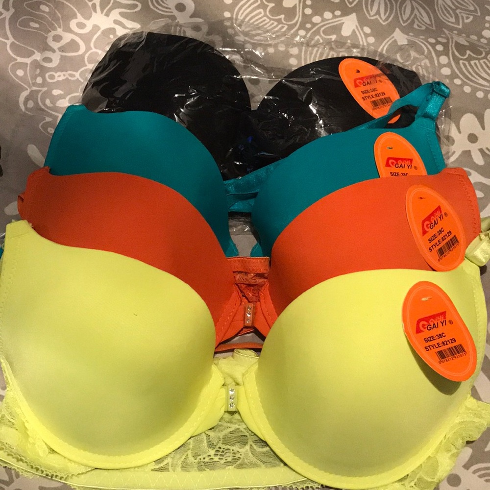 Lace back Bra Set