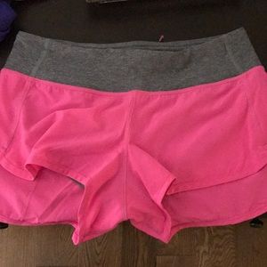 Lululemon Size 4 Speed Shorts!