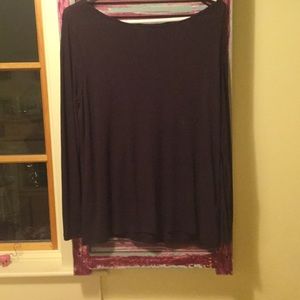 H&M maroon long sleeve